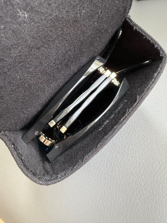 Chanel Black Square Foldable Sunglasses main image 4